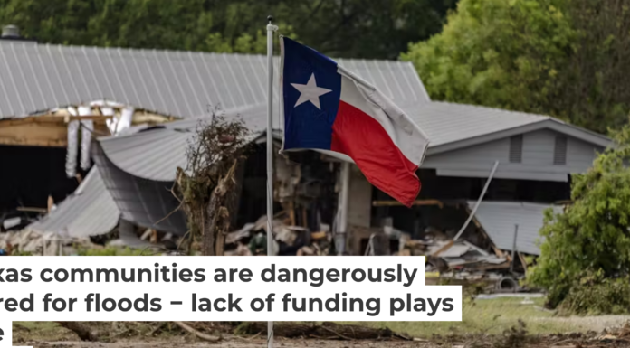 A deadly flash flood on July 4, 2025, destroyed homes near the Guadalupe River in Texas Hill Country. Jim Vondruska/Getty Images